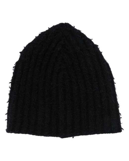 Roberto Collina ribbed-knit recycled cashmere-recycled wool blend beanie
