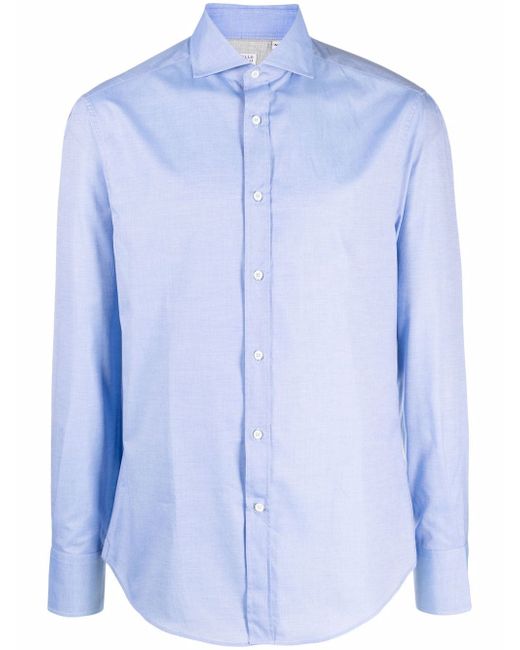 Brunello Cucinelli long-sleeved cotton shirt