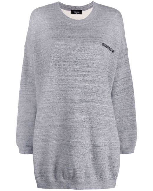 Dsquared2 logo-print sweater dress