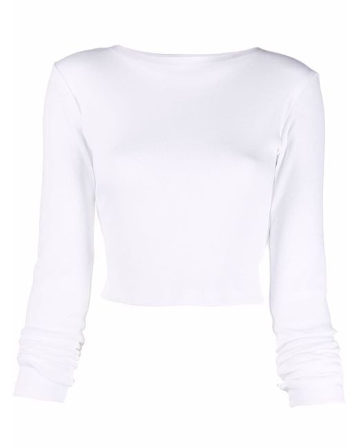 Styland organic cotton cropped top