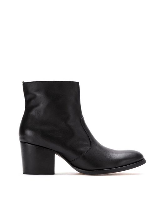 Sarah Chofakian leather ankle boots