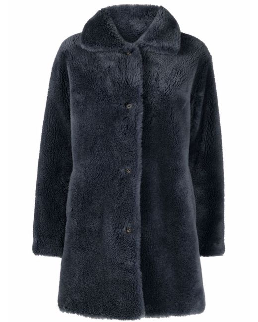 Yves Salomon Meteo faux-fur button coat
