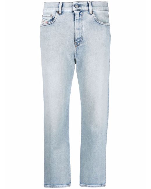 Diesel cropped denim jeans