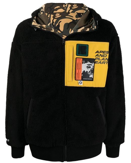 Aape By *A Bathing Ape® Ape reversible hooded jacket