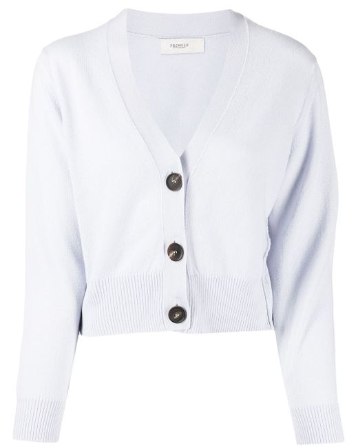 Pringle Of Scotland cropped button-up cardigan