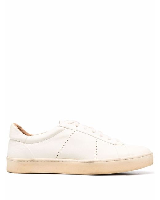 Eleventy low-top leather sneakers