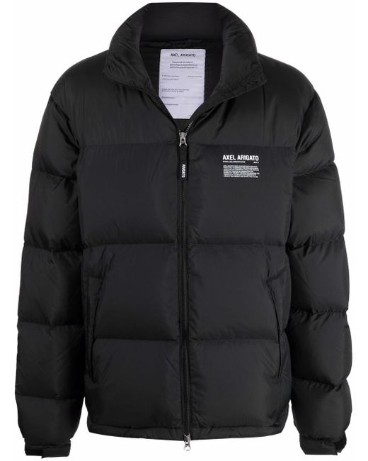 Axel Arigato padded zip-up down jacket