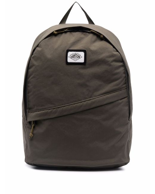 Danton medium logo-patch backpack