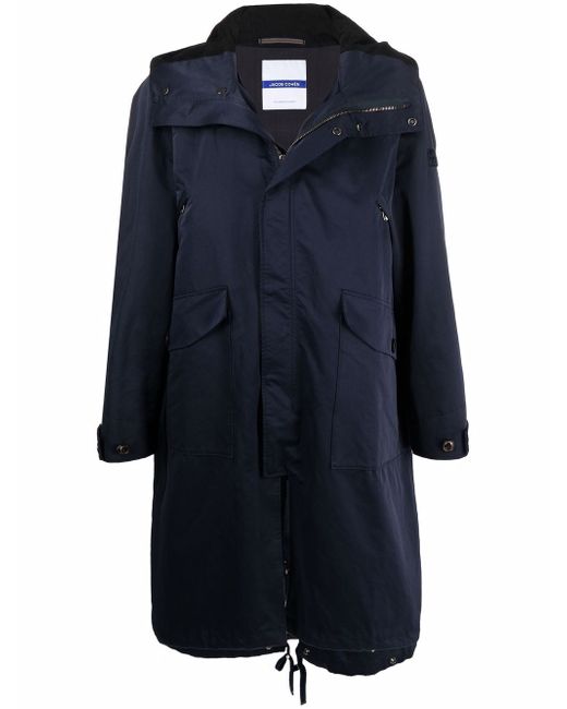 Jacob Cohёn mid-length rain coat