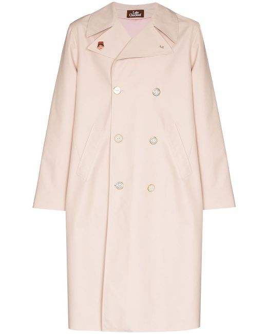 Late Checkout Issa double-breasted trench coat