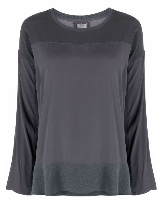 Kristensen Du Nord colour-block long-sleeve T-shirt