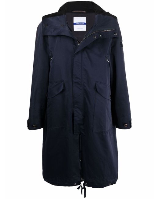 Jacob Cohёn mid-length rain coat