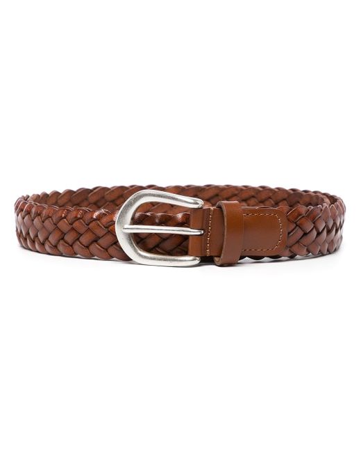Andersons braided leather belt