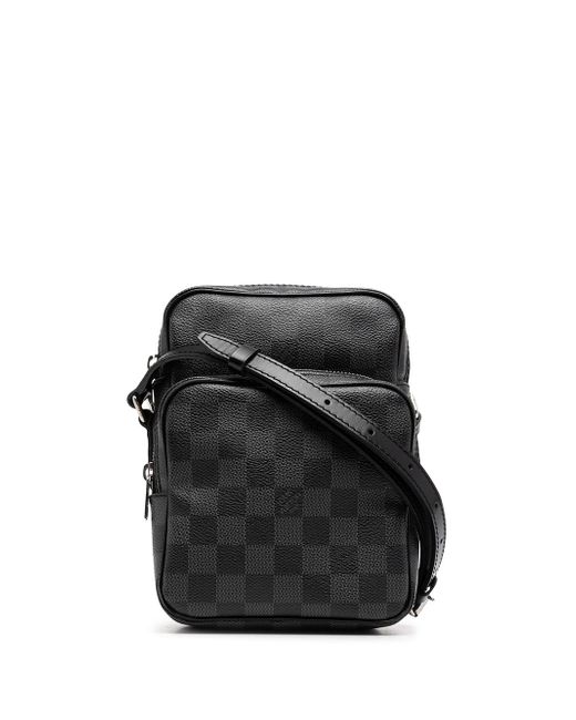 Louis Vuitton Vintage 2008 pre-owned Damier Graphite Rem crossbody bag