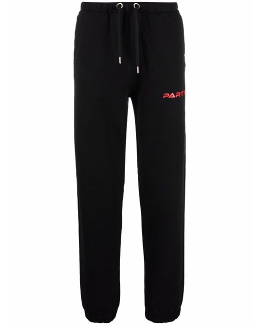 Just Cavalli Party side-graphic track trousers