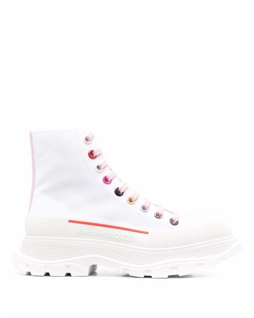 Alexander McQueen ankle lace-up sneakers
