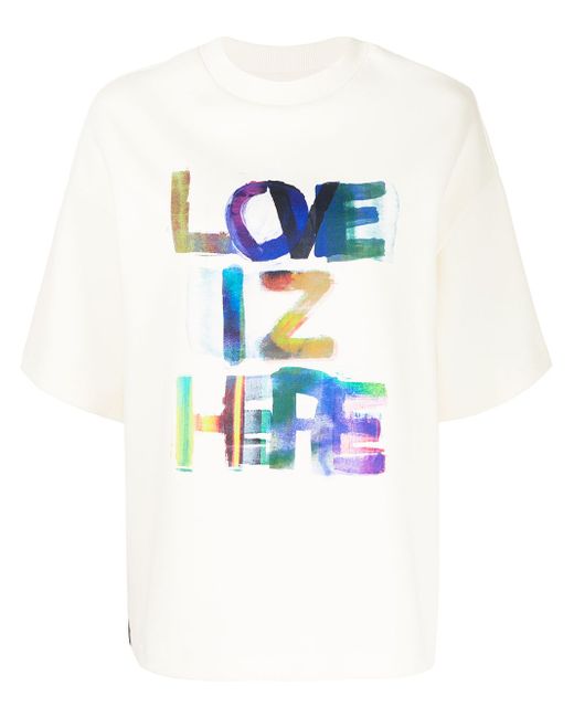 Izzue graphic-print jersey T-shirt
