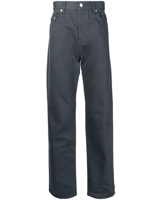 Undercover patch-pocket straight leg trousers