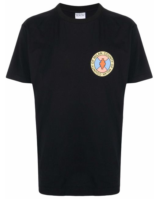 Marcelo Burlon County Of Milan Cross logo print T-shirt