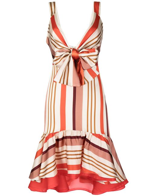 Silvia Tcherassi Arbore striped midi dress