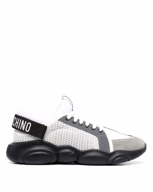 Moschino mesh-panelled chunky sneakers