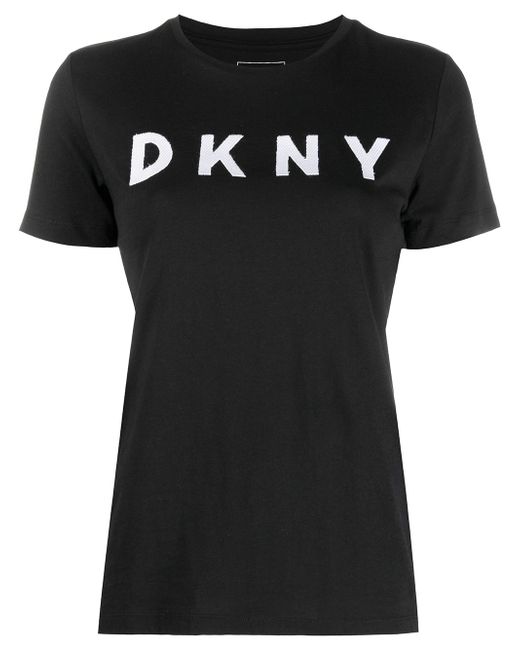 Dkny logo-print short-sleeved T-shirt