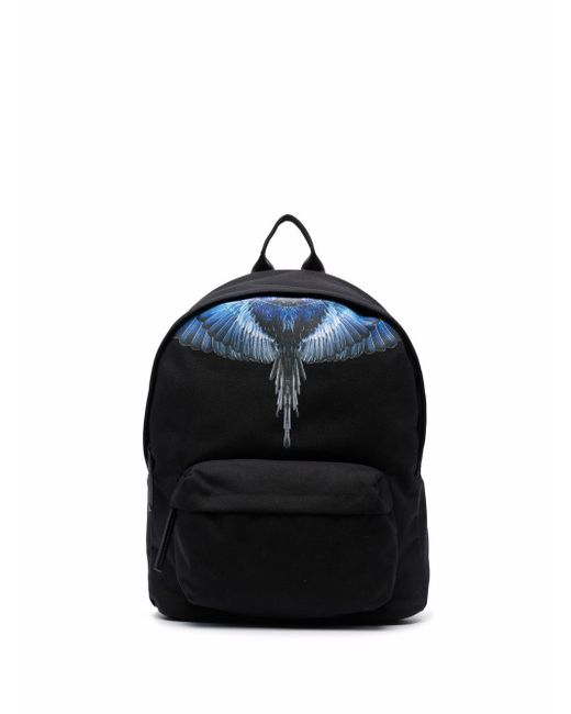 Marcelo Burlon County Of Milan Wings-print zipped backpack