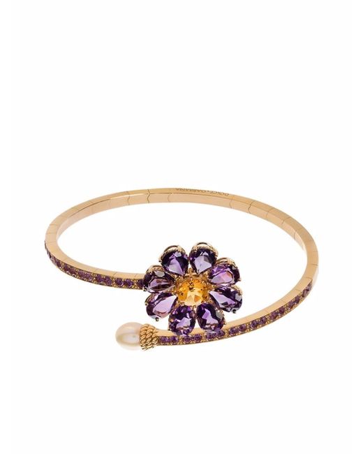 Dolce & Gabbana Spring 18kt yellow multi-stone bracelet