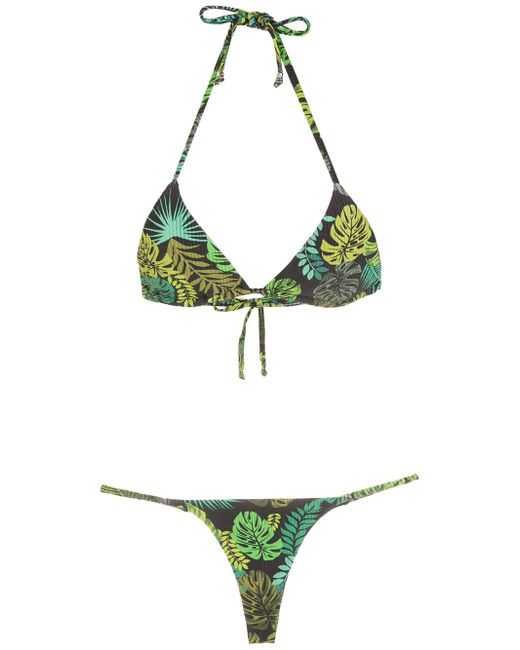 Amir Slama tropical print bikini