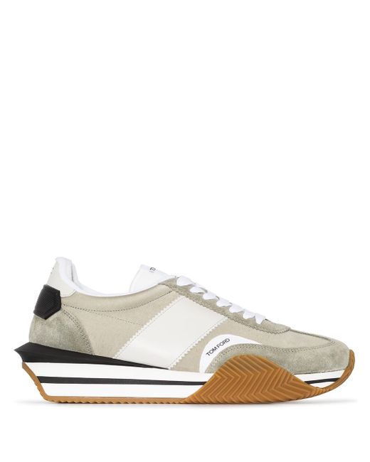 Tom Ford multi-panel lace-up sneakers