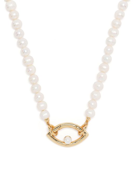 Capsule Eleven Eye pearl-embellished necklace
