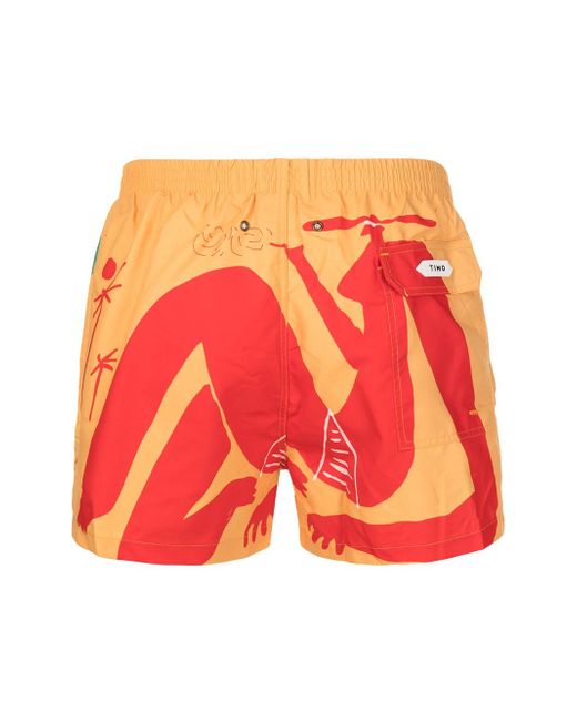 Timo Trunks Sicily swim shorts