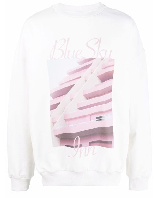 Blue Sky Inn logo print sweatshirt