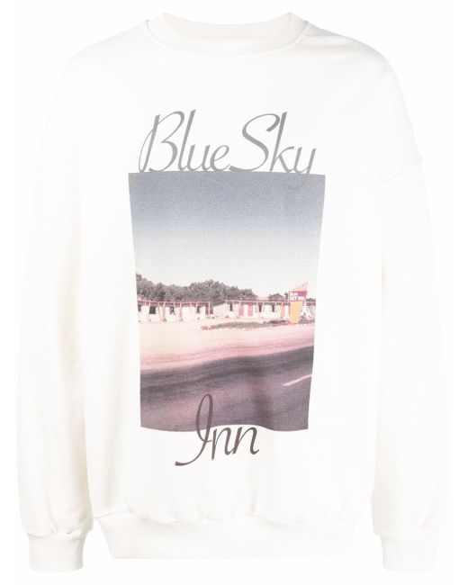 Blue Sky Inn retro print logo sweatshirt