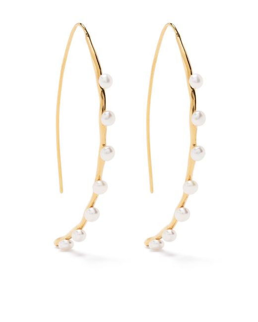 Dower And Hall Waterfall pearl drop earring