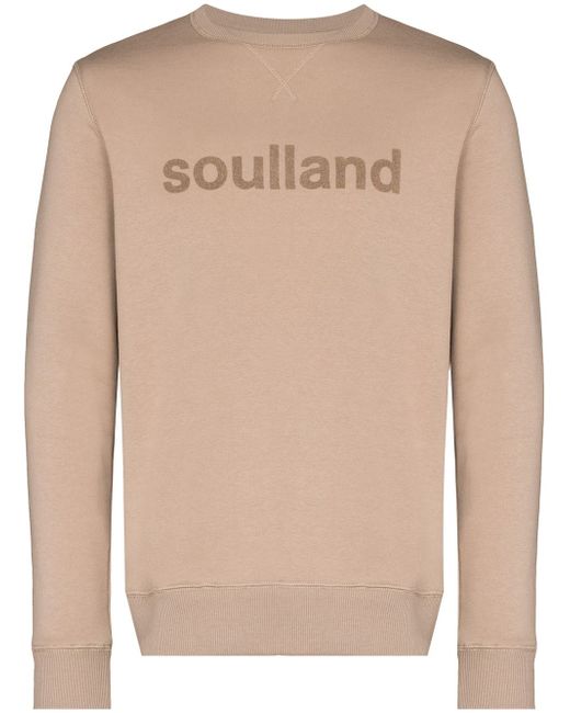 Soulland Willie logo-print sweatshirt