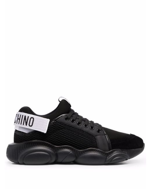 Moschino mesh-panelled chunky sneakers