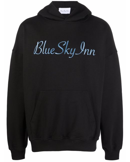 Blue Sky Inn logo-print pullover hoodie