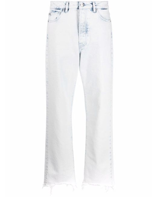 3X1 high-rise straight leg jeans