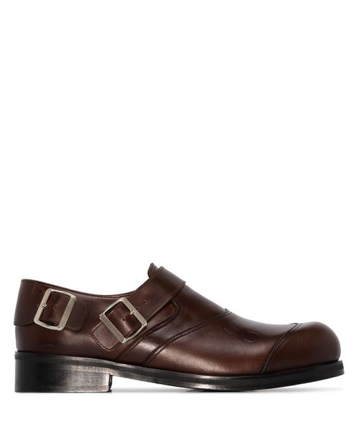 Stefan Cooke buckle-embellished monk shoes