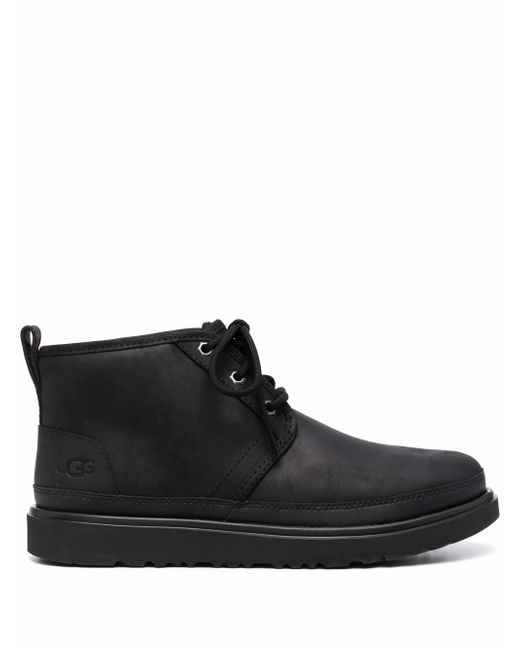 Ugg shearling-lined leather ankle boots