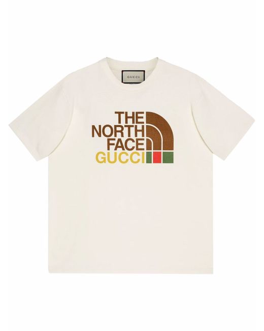 Gucci x The North Face logo T-shirt