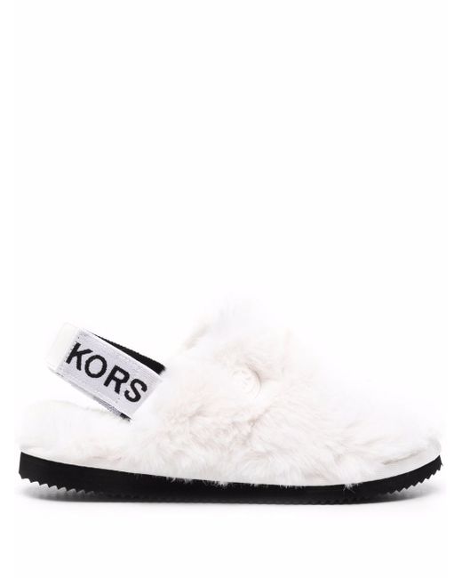 Michael Michael Kors Elsie faux-fur slippers