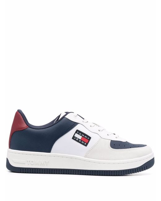 Tommy Jeans colour-block Varsity sneakers