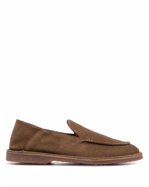 Officine Creative slip-on suede loafers