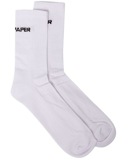 Daily Paper logo-print socks