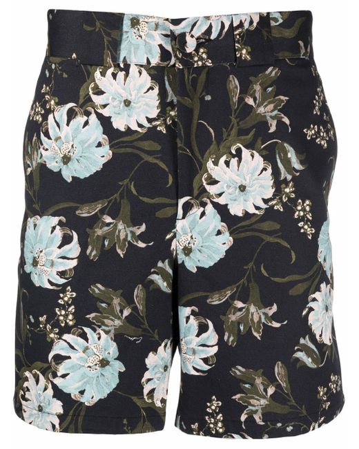 Erdem floral-print chino shorts