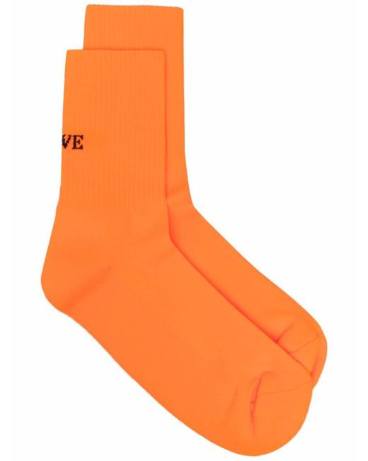 Loewe logo-print socks