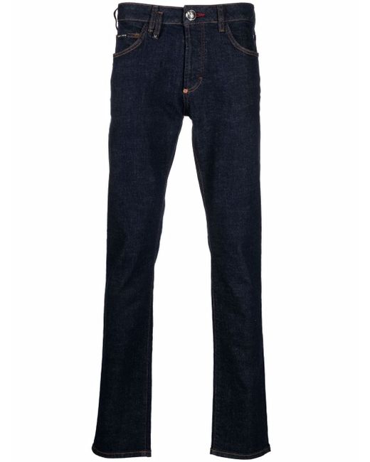 Philipp Plein Iconic Plein Super-Straight cut jeans