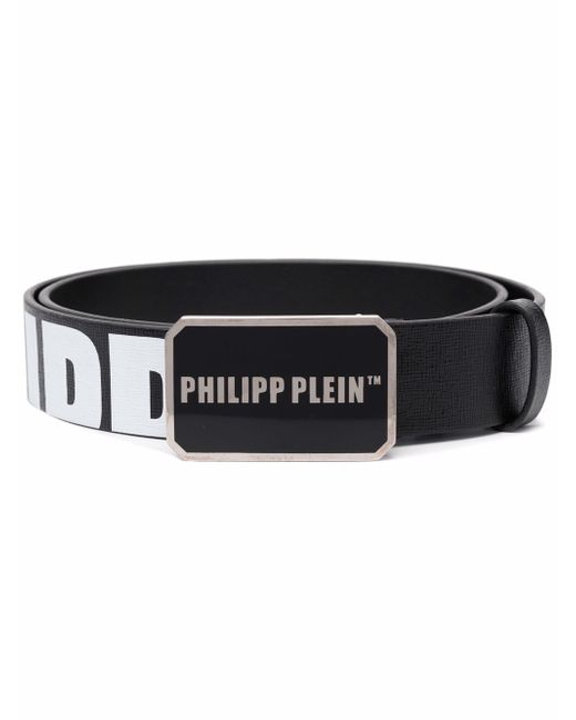 Philipp Plein logo-plaque buckle belt